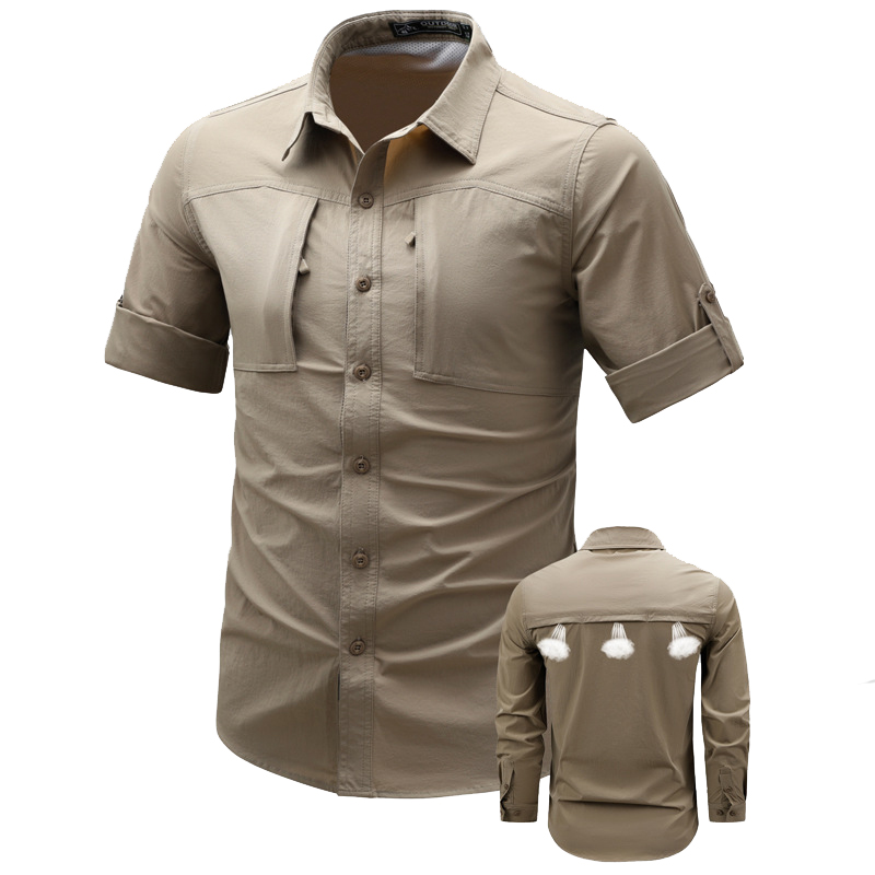 Tactical Military Shirt Cargo - İlkbahar sonbahar erkek uzun kollu kargo