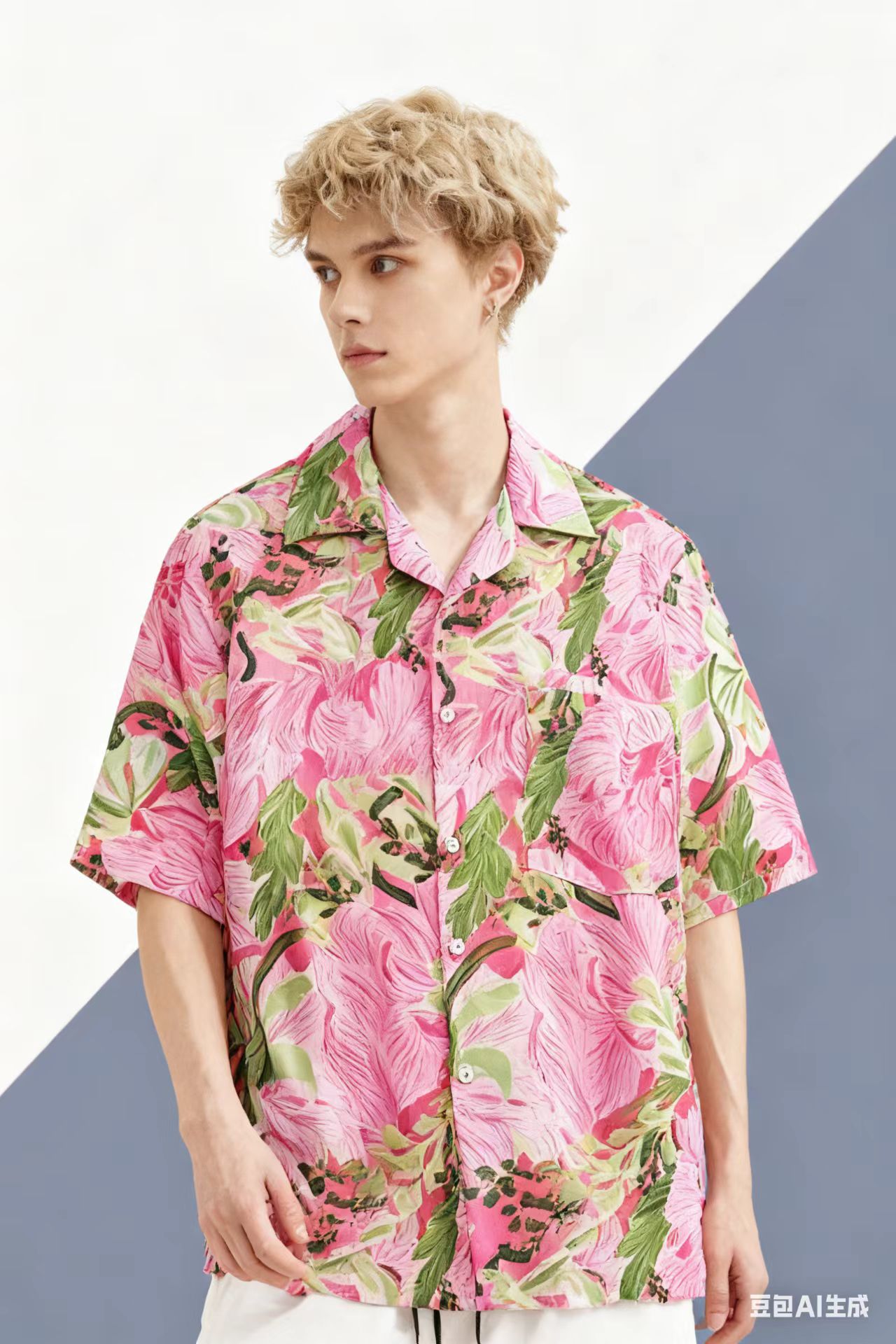 Vintage Plaj Blusas Meslek Pem - Vintage Hawaiian Floral Shirt incelemesi ve fiyatı