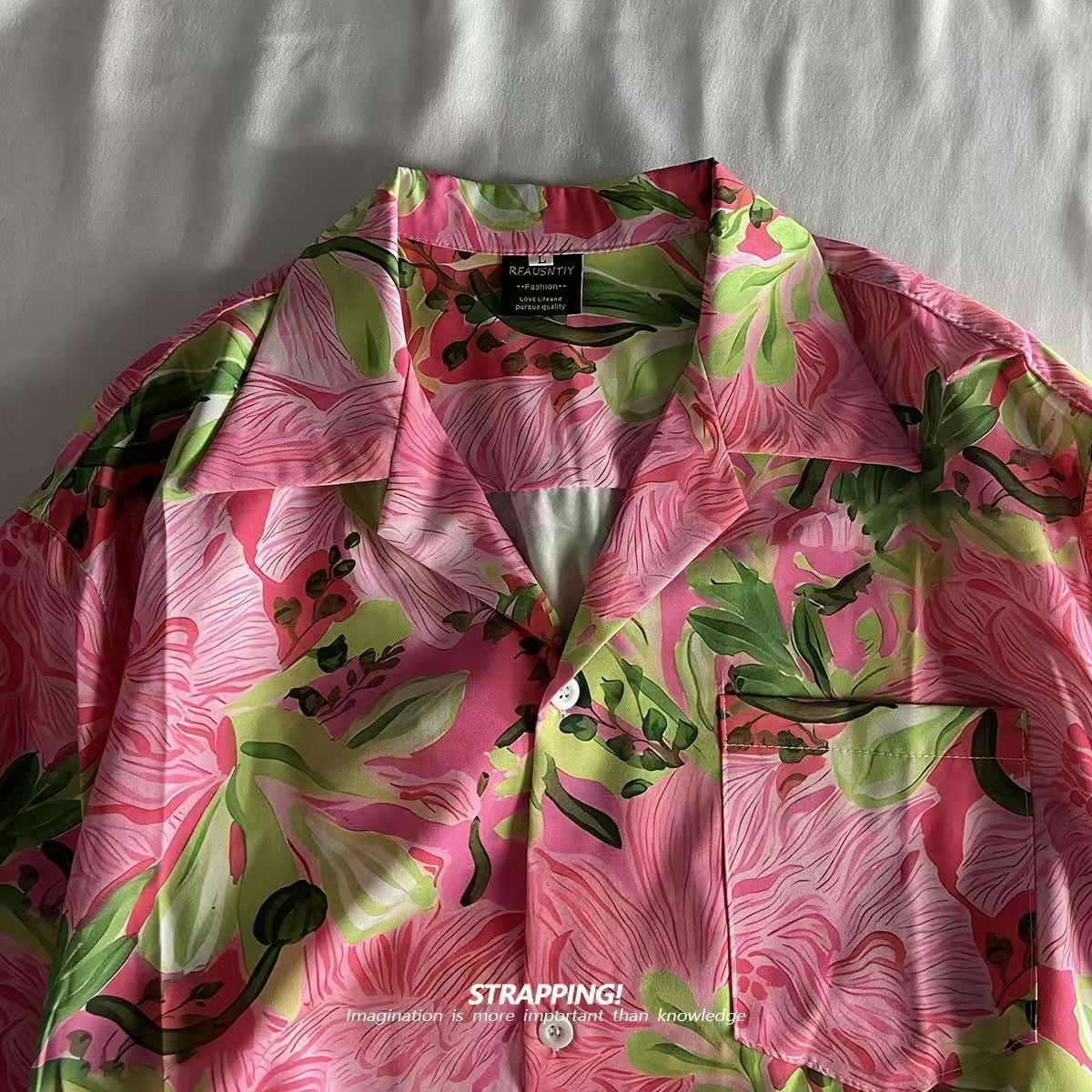Vintage Plaj Blusas Meslek Pem - Vintage Hawaiian Floral Shirt incelemesi ve fiyatı