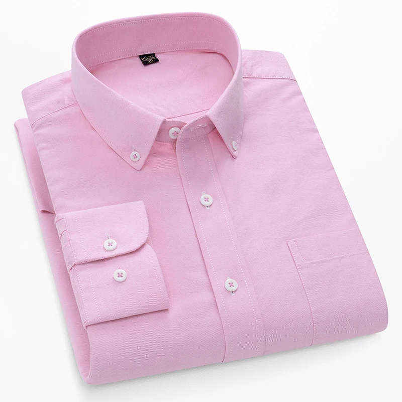 Erkekler için %100 pamuk oxfor - Oxford Cotton Casual Shirt Business incelemesi ve fiyatı