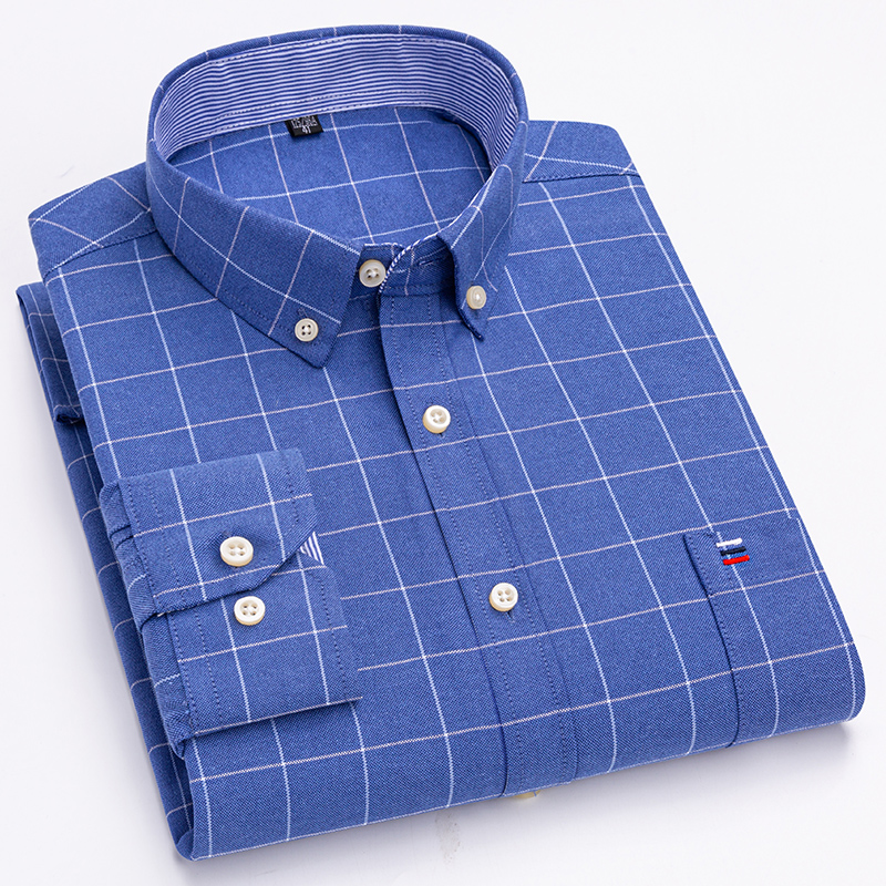 100% saf pamuk Oxford erkekler - Oxford Cotton Casual Shirt Business incelemesi ve fiyatı