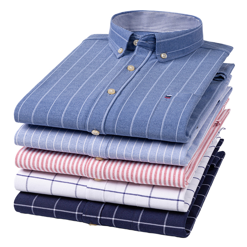 100% saf pamuk Oxford erkekler - Oxford Cotton Casual Shirt Business incelemesi ve fiyatı