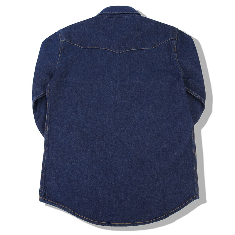 Amerikan Vintage Kot Gömlekler - Mens Western Denim Pearl Snap Shirt incelemesi ve fiyatı