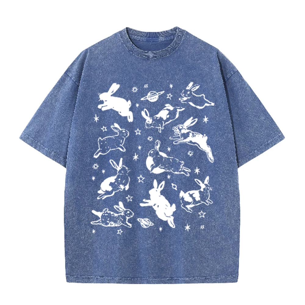 2026 Vintage Uzay Tavşanı Geze - Acid Wash Vintage Graphic T Shirt incelemesi ve fiyatı
