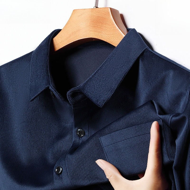 Fitilli Kadife Erkek Uzun Koll - Corduroy Button Up Shirt Men incelemesi ve fiyatı