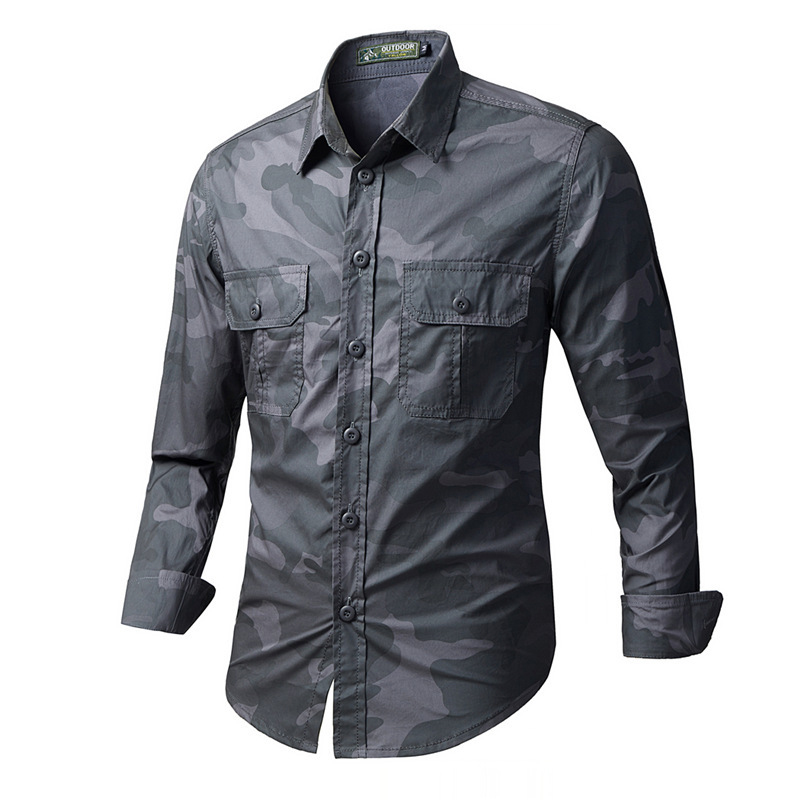 İlkbahar Sonbahar erkek Taktik - Tactical Military Shirt Cargo incelemesi ve fiyatı