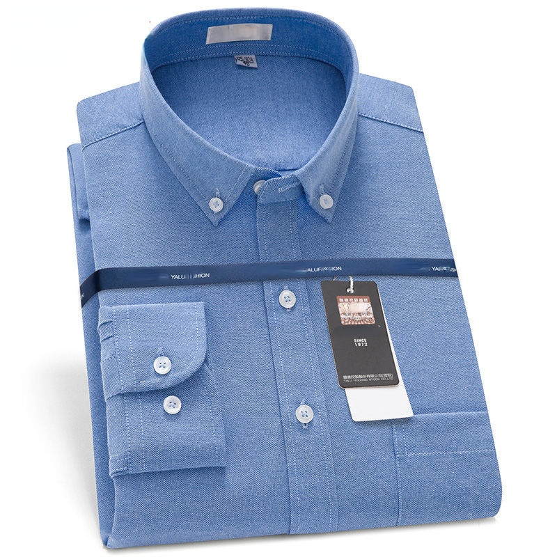 Erkek Oxford gömlek uzun kollu - Oxford Cotton Casual Shirt Business incelemesi ve fiyatı