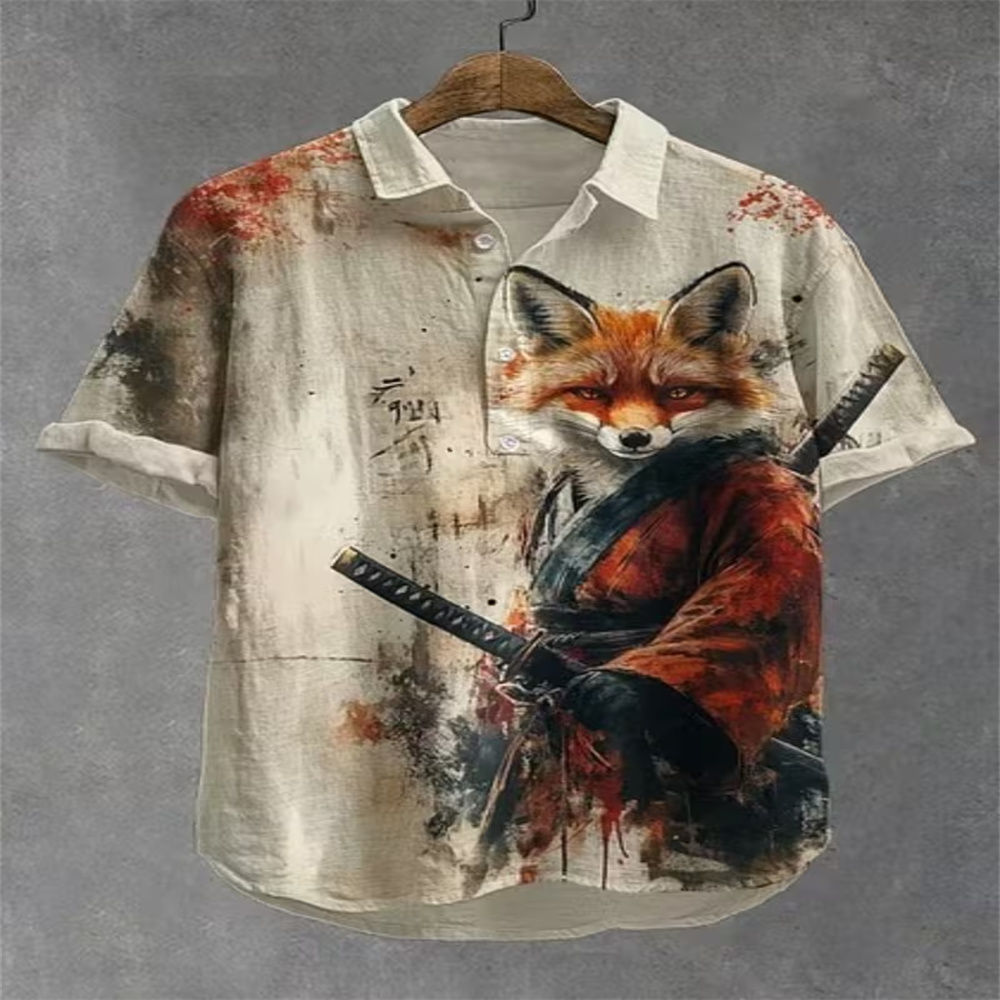 Erkek Kısa Kollu Polo Gömlek V - Vintage Hawaiian Floral Shirt incelemesi ve fiyatı