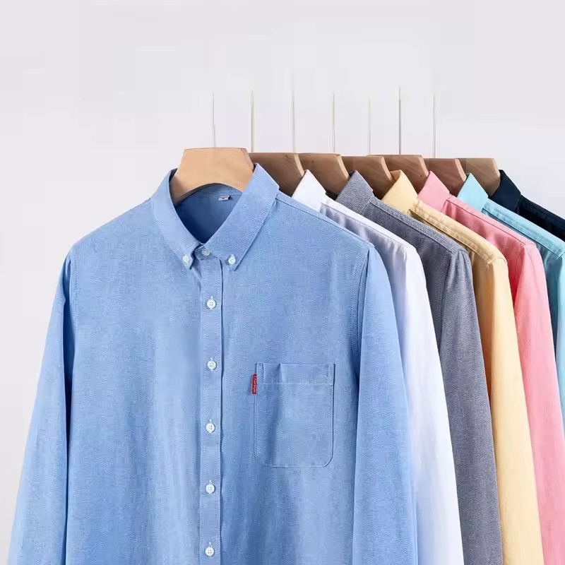 %100 Saf Pamuk Erkek İş Gömleğ - Oxford Cotton Casual Shirt Business incelemesi ve fiyatı