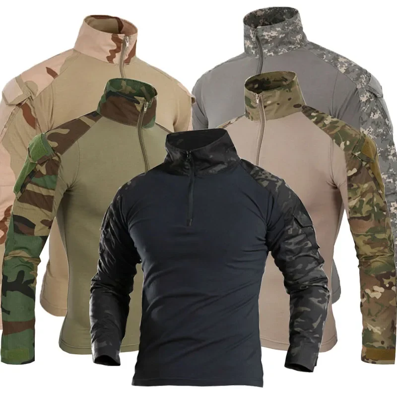 Savaş gömlek Camo kargo spor A - Tactical Military Shirt Cargo incelemesi ve fiyatı