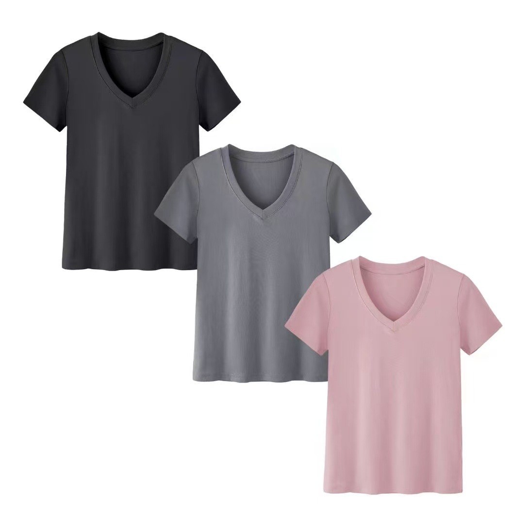 Kadın Günlük Yüksek Yaka Kısa  - T-Shirts incelemesi ve fiyatı