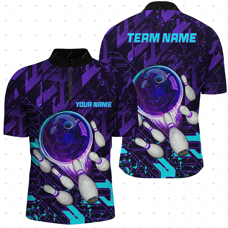 Özel Ad Bowling Kafatası Renkl - Short Sleeve Bowling Shirt Retro incelemesi ve fiyatı
