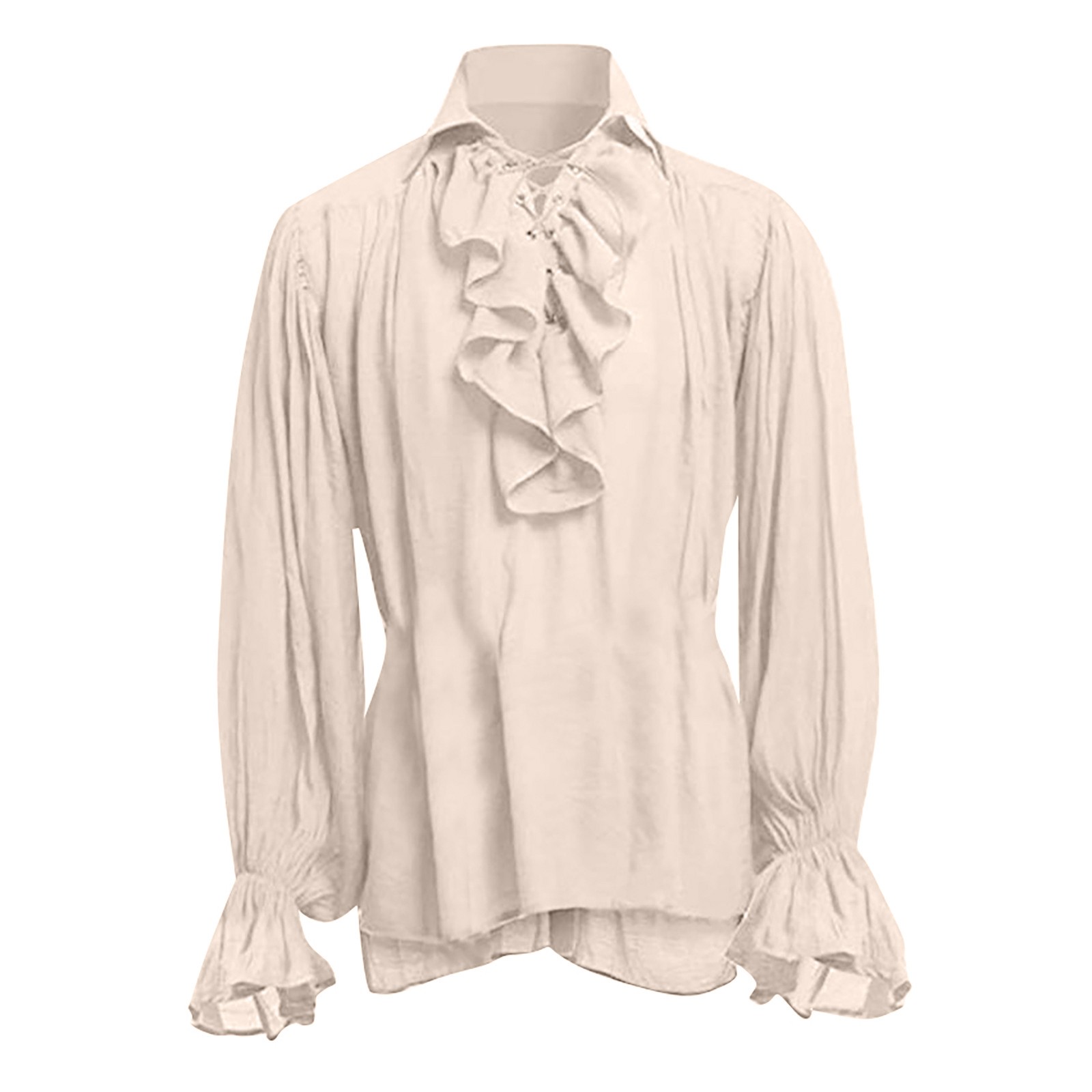 Erkek Cadılar Bayramı Dantel U - Medieval Gothic Lace Up Pirate Shirt incelemesi ve fiyatı