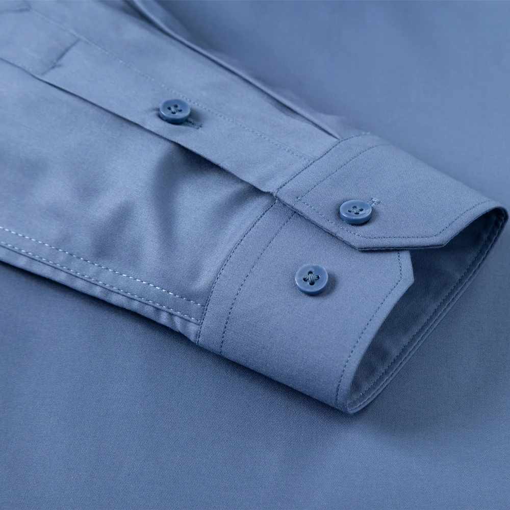 Erkek Saten Benzeri Uzun Kollu - Breathable Bamboo Fiber Shirt Non Iron incelemesi ve fiyatı